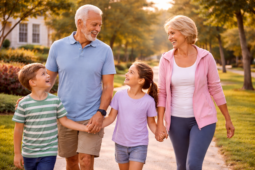 Grandpa's walk