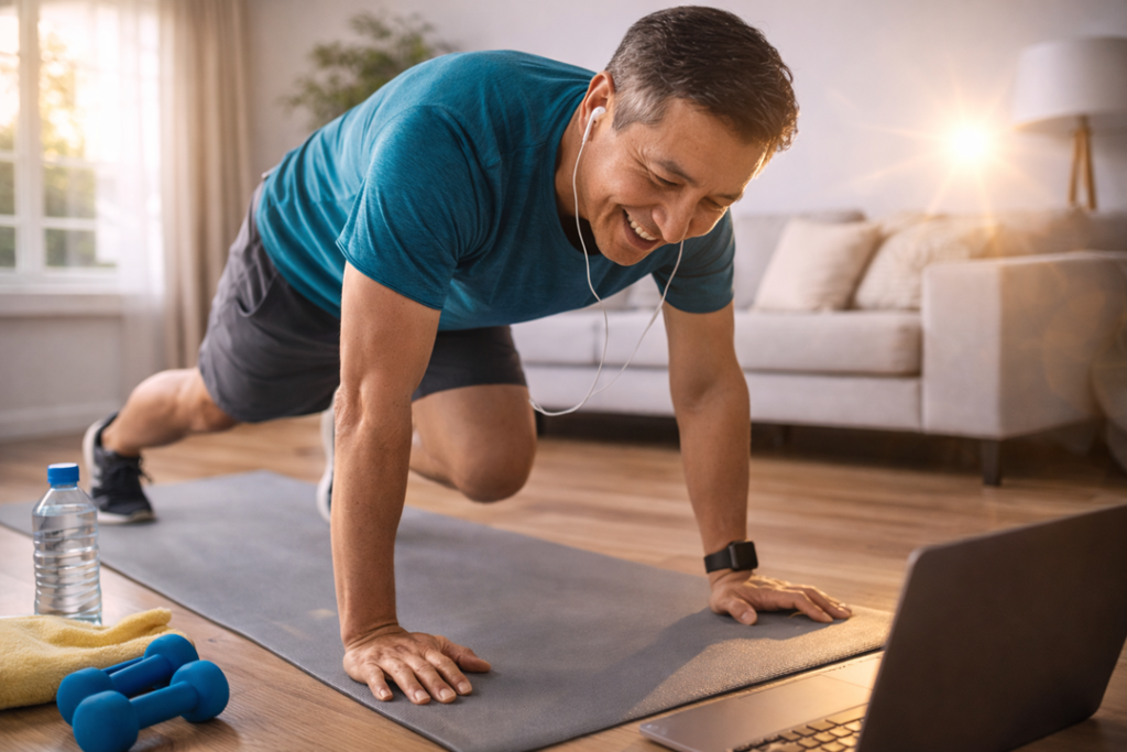 How Home Cardio Improves Daily Energy