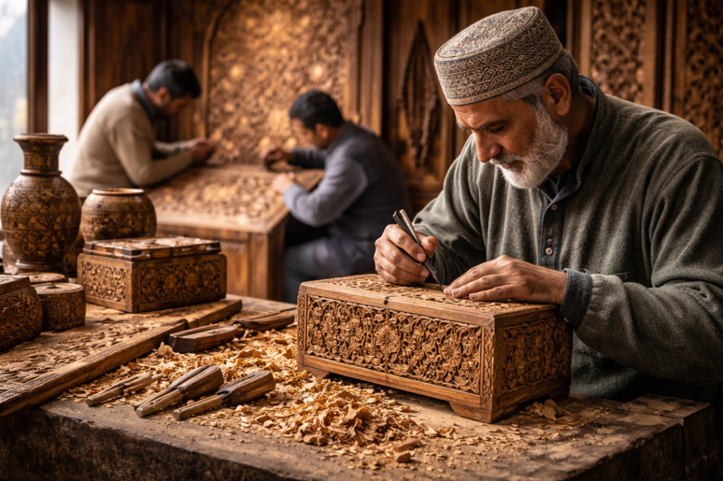 Walnut Wood Carving: Craftsmanship In Solid Wood