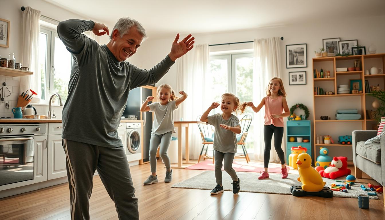 Quick Workout Routines for Busy Parents: 15-Minute Family Fitness
