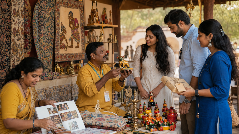 Andhra Pradesh’s Handicrafts Tourism Push: Why Craft Villages Need Gift-Ready Catalogues