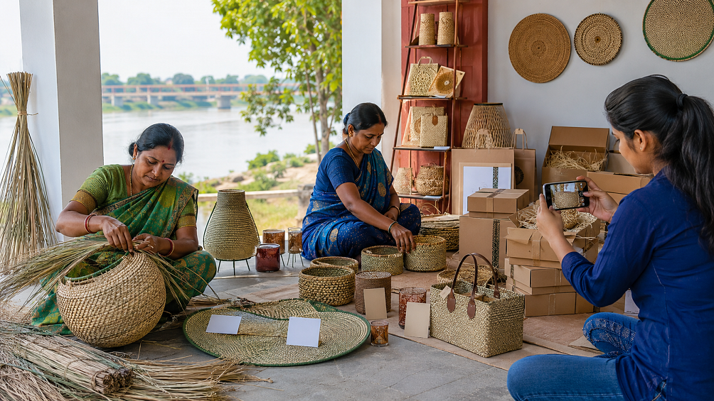 Prayagraj’s Women-Led Moonj Craft: Why Rural Handmade Sellers Need Better Utility Storytelling