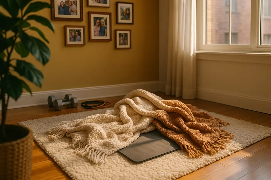 Cozy Workout Space Inspired By Accent Builders