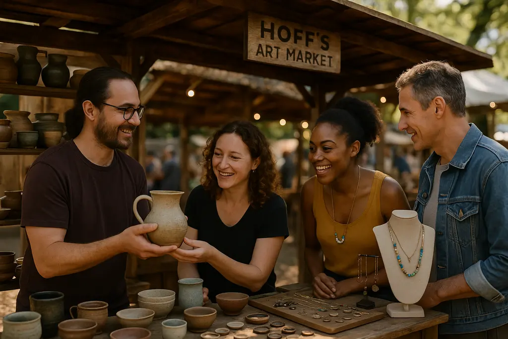 Hoff’s Art Market and Chagrin Falls Artisans