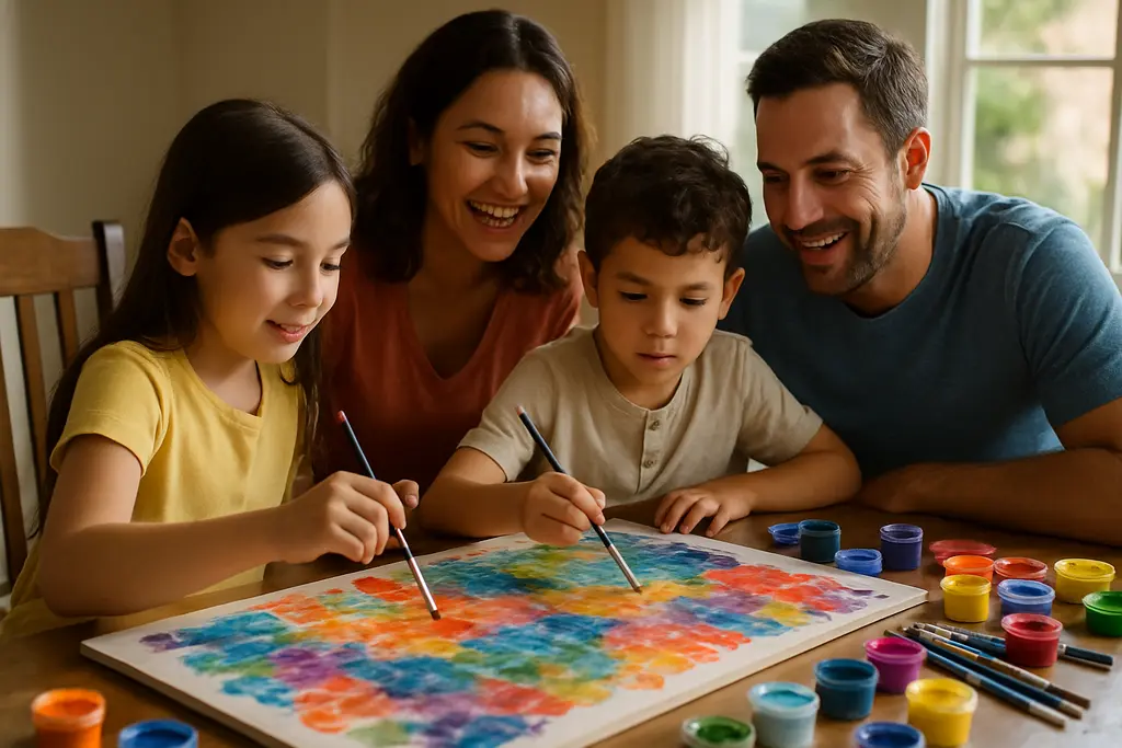 Family Art Activities From Rebecca Moses