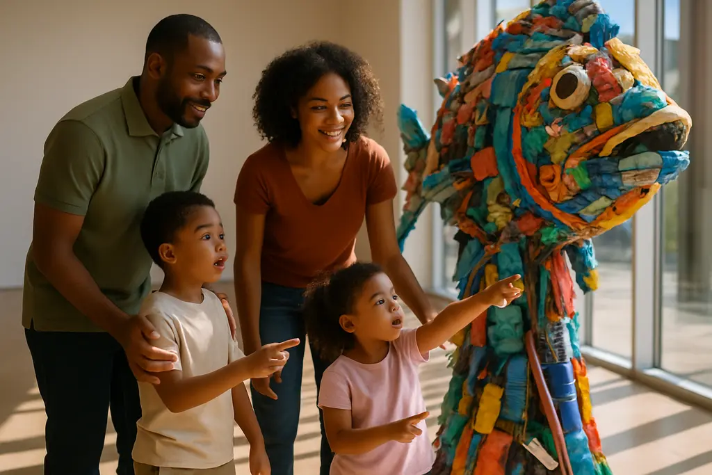 Family Art Experiences At WSMR Marin Exhibit