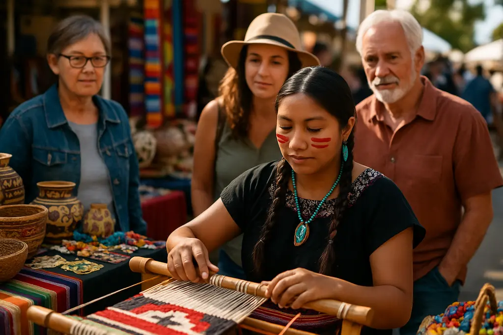 Young Indigenous Creatives at Santa Fe Market
