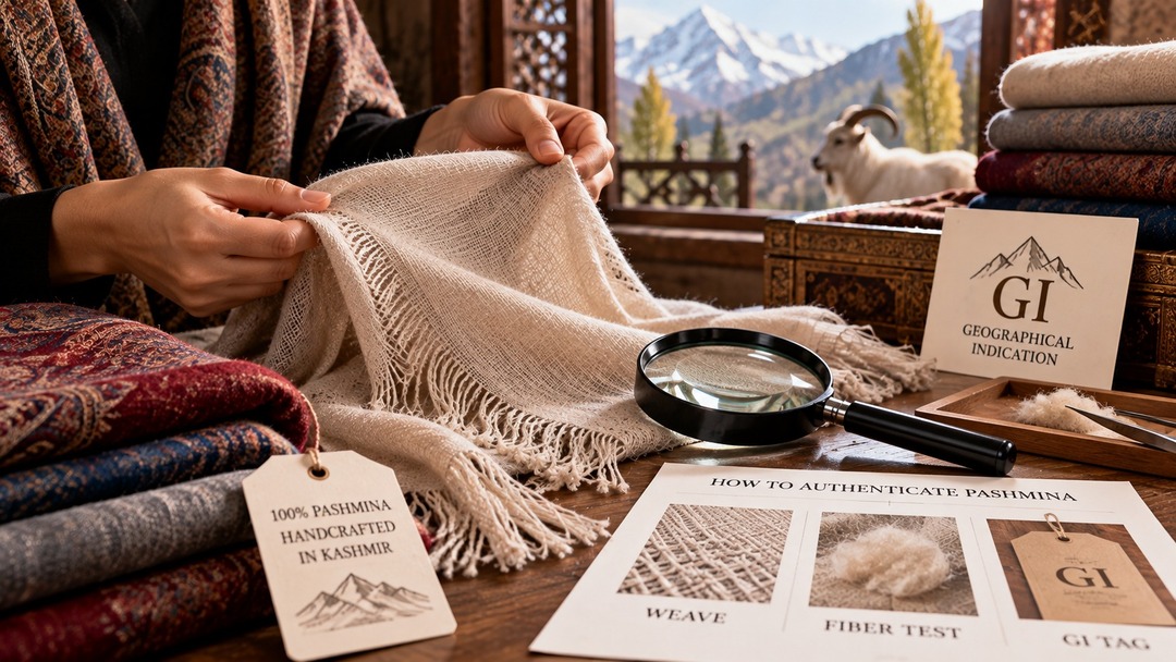 Authenticating Handcrafted Pashmina: Weave, GI Tags & Tests