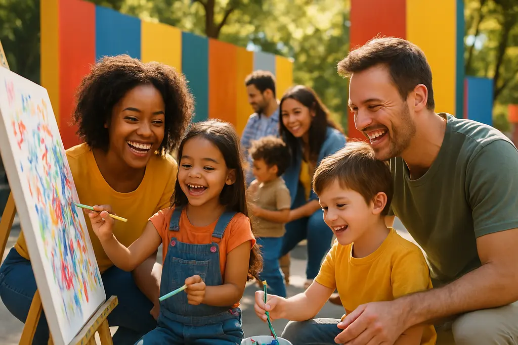 Family Engagement In Art From Portland Pop-Ups