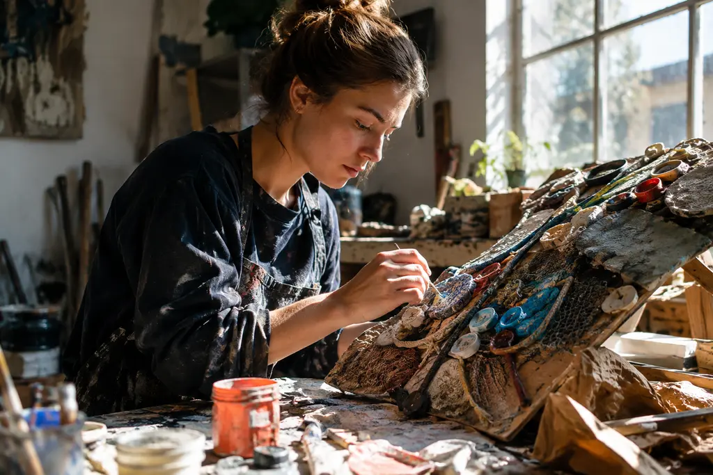 Upcycled Art Authenticity After Living Memory